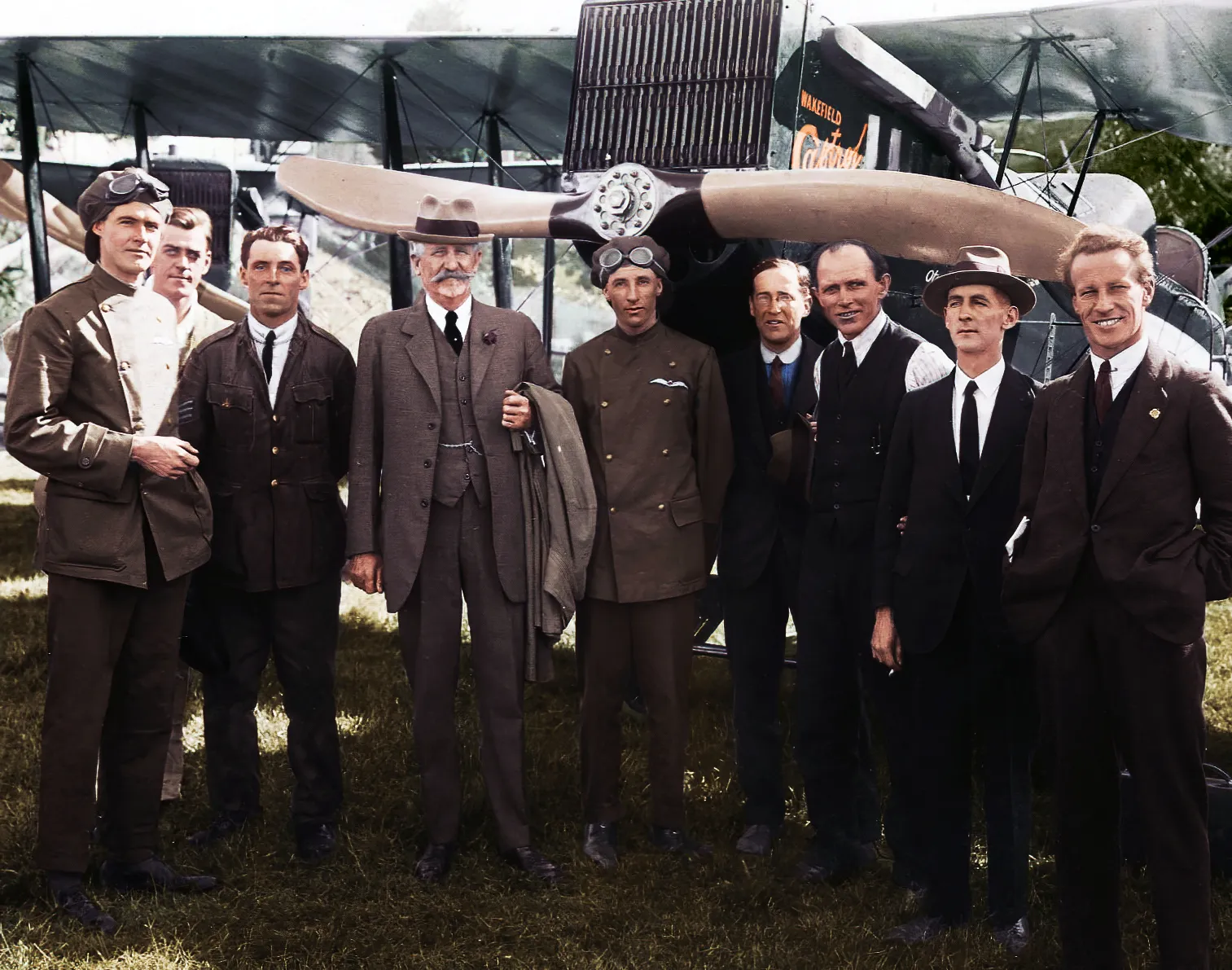 Sir Norman Brearley launched 100 years of commercial aviation downunder