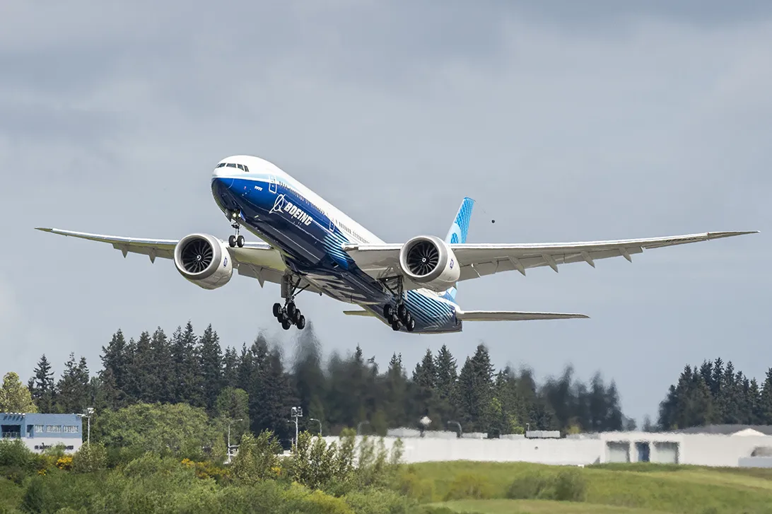 Second Boeing 777X takes to the air