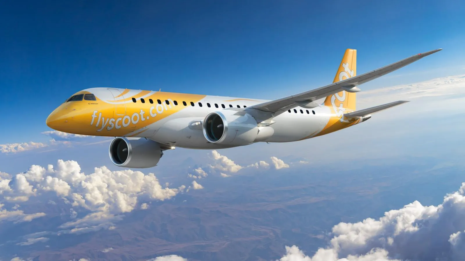 Scoot Announces Its E190-E2 Destinations
