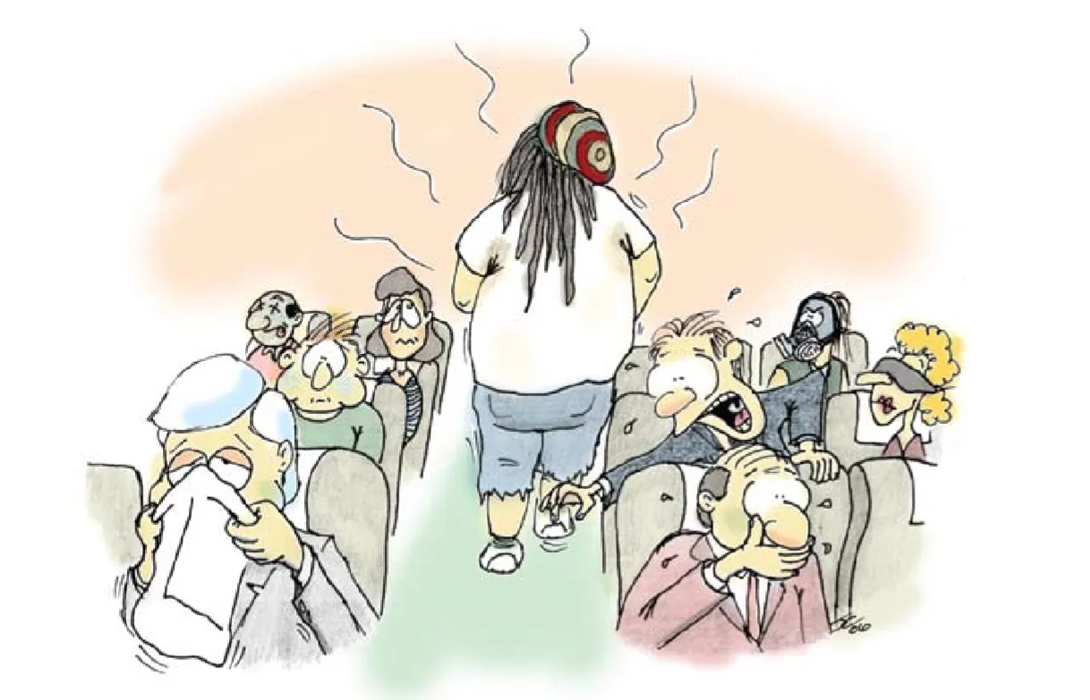Smelly passengers the biggest gripe on flights